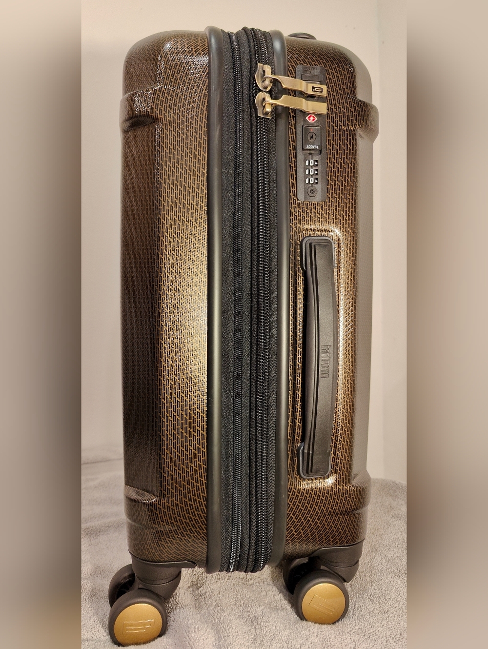 NWT Hartmann Century Deluxe Expandable Carry-On Spinner - Bronze - Picture 7 of 16